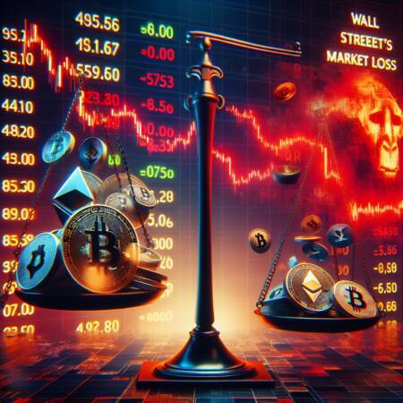 Wall Street's Single-day Loss Exceeds Total Crypto Market Value