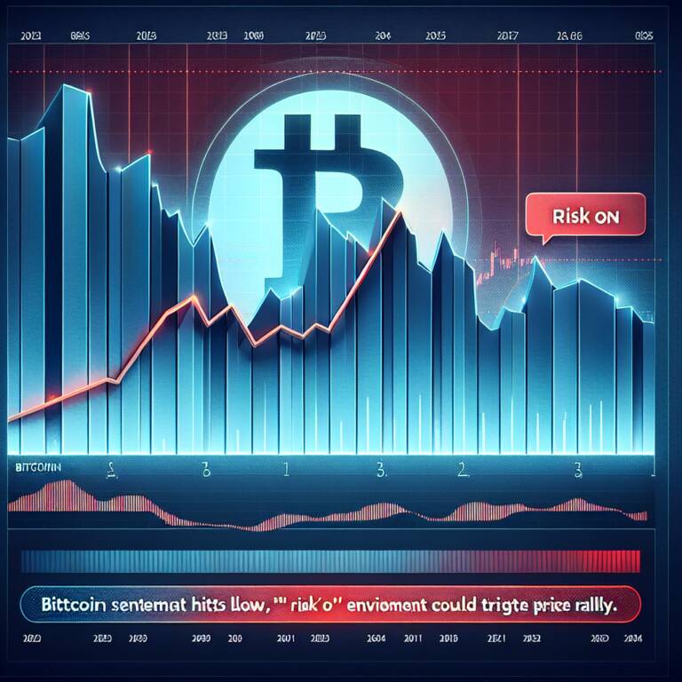 Bitcoin Sentiment Hits 2023 Low, But Potential 'risk On' Environment Could Trigger Price Rally