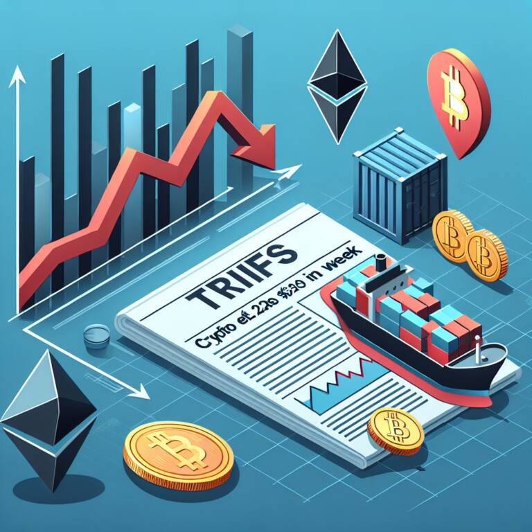 Us Trade Tariffs Cause Crypto Etps To Lose $240m In A Week, Reports Coinshares
