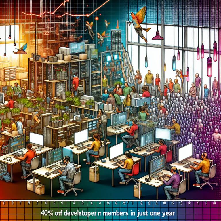 Web3 Developer Community Experiences 40% Decrease In Active Members In Just One Year