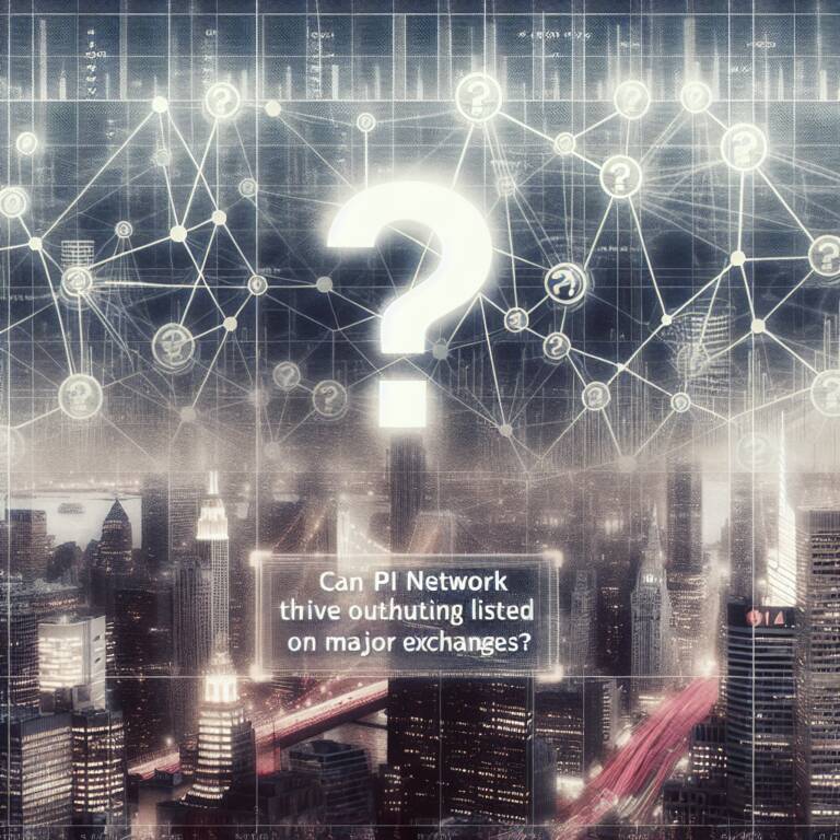 Can Pi Network Thrive Without Being Listed On Major Exchanges?