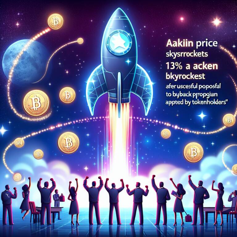 Aave Token Price Skyrockets 13% After Successful Buyback Proposal Approval By Tokenholders