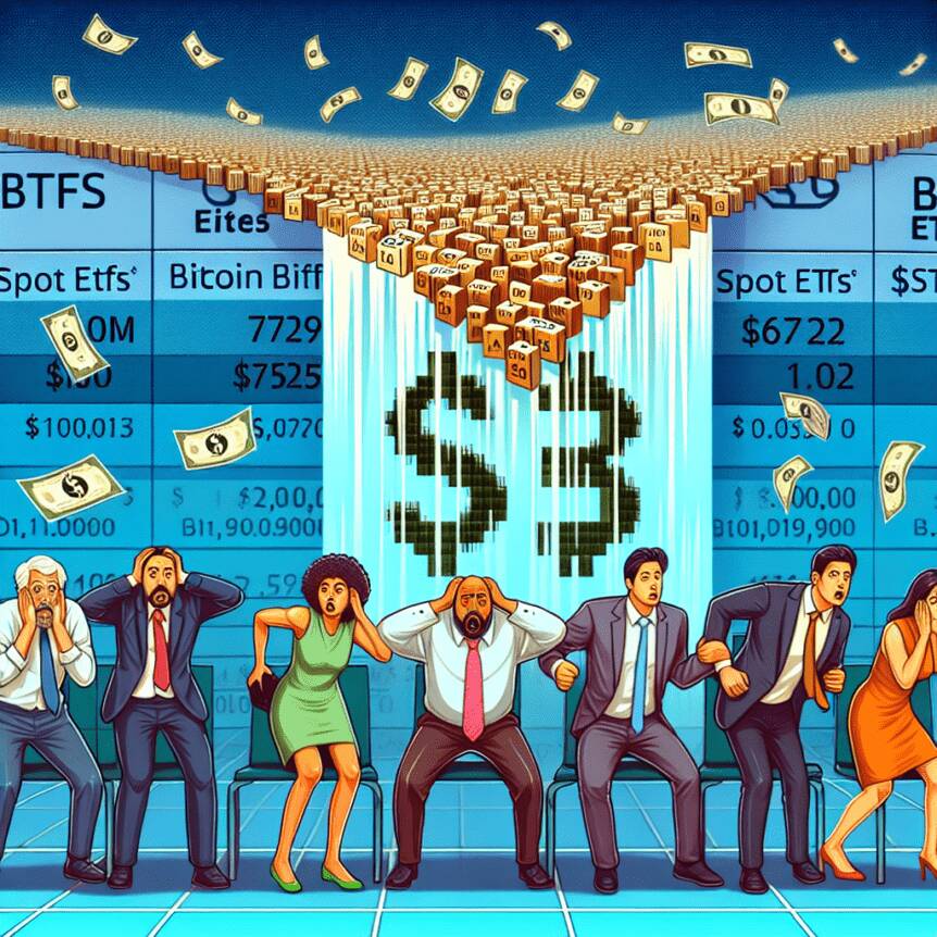 Investors Brace For Tariff-driven Inflation: Spot Bitcoin Etfs Experience $772m Outflow