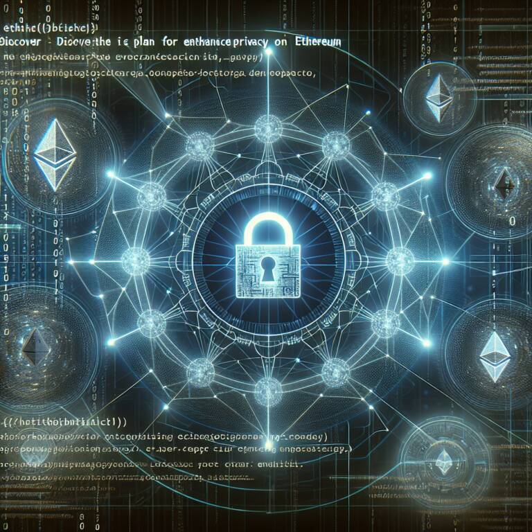 Discover Vitalik Buterin's Plan For Enhancing Privacy On Ethereum