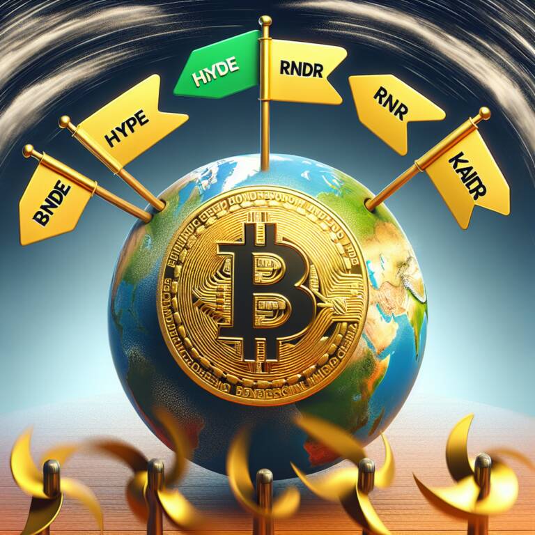 Bitcoin Surges As Global Economy Wavers — What's Next For Hype, Ondo, Rndr, And Kas?