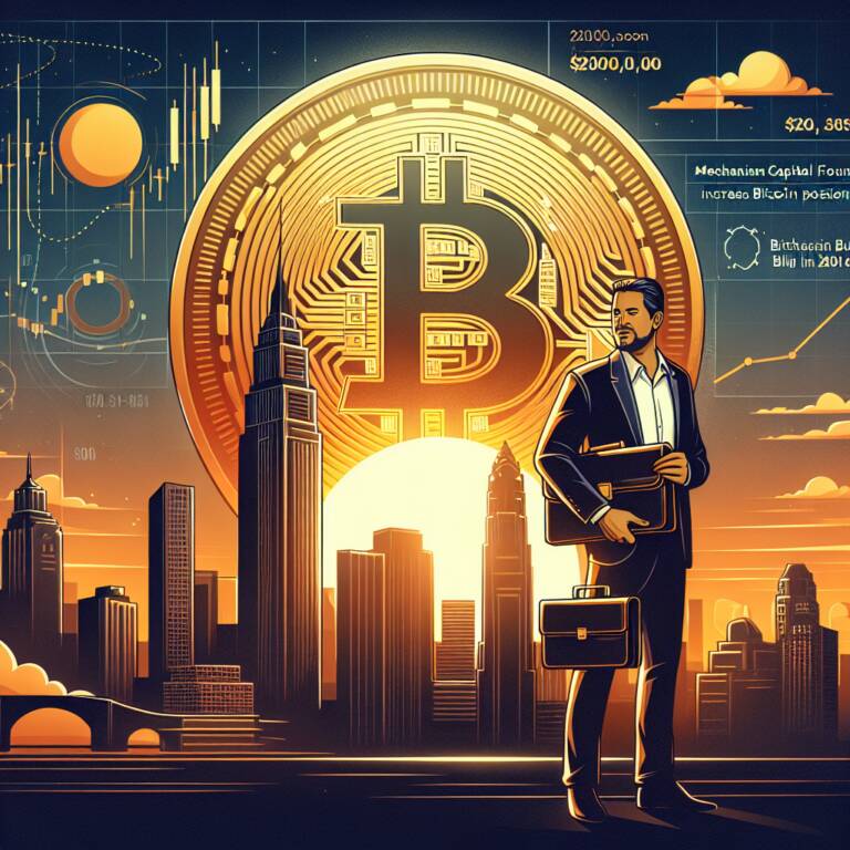 Mechanism Capital Founder Increases Bitcoin Position To $200m In Bold Move