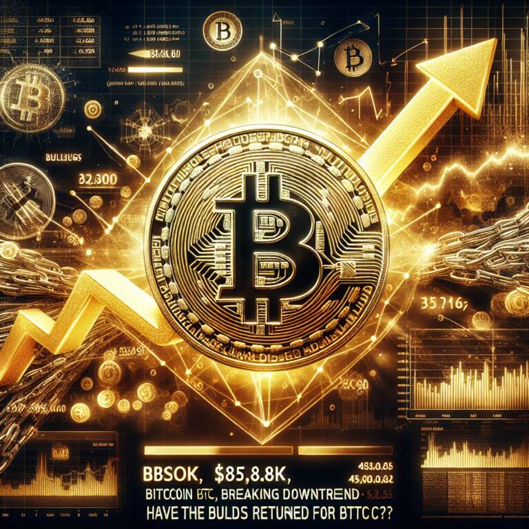 Bitcoin Surges To $85.8k, Breaking Downtrend - Have The Bulls Returned For Btc?