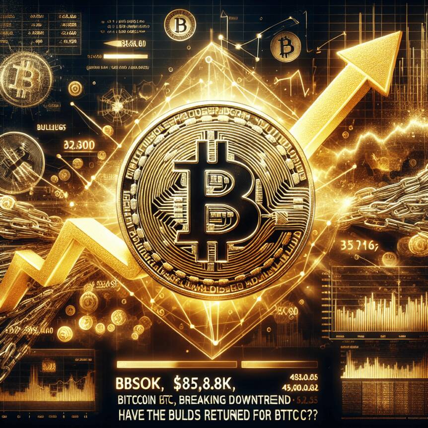 Bitcoin Surges To $85.8k, Breaking Downtrend - Have The Bulls Returned For Btc?