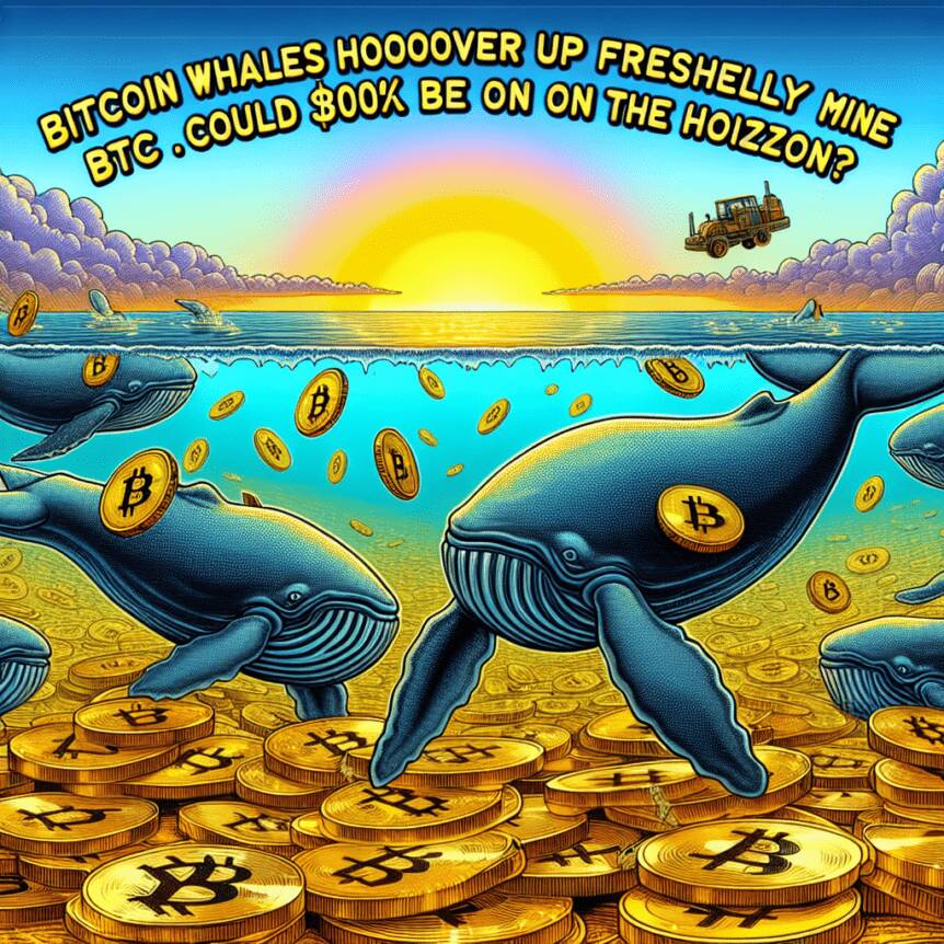 Bitcoin Whales Hoover Up 300% Of Freshly Mined Btc — could $100k Be On The Horizon?