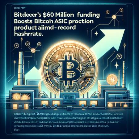 Bitdeer's $60 Million Funding Boosts Bitcoin Asic Production Amidst Record Hashrate