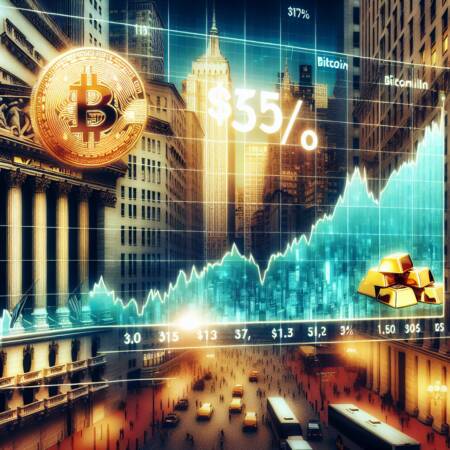 Potential 35% Decrease In Bitcoin-to-gold Ratio After $13 Trillion Loss On Wall Street