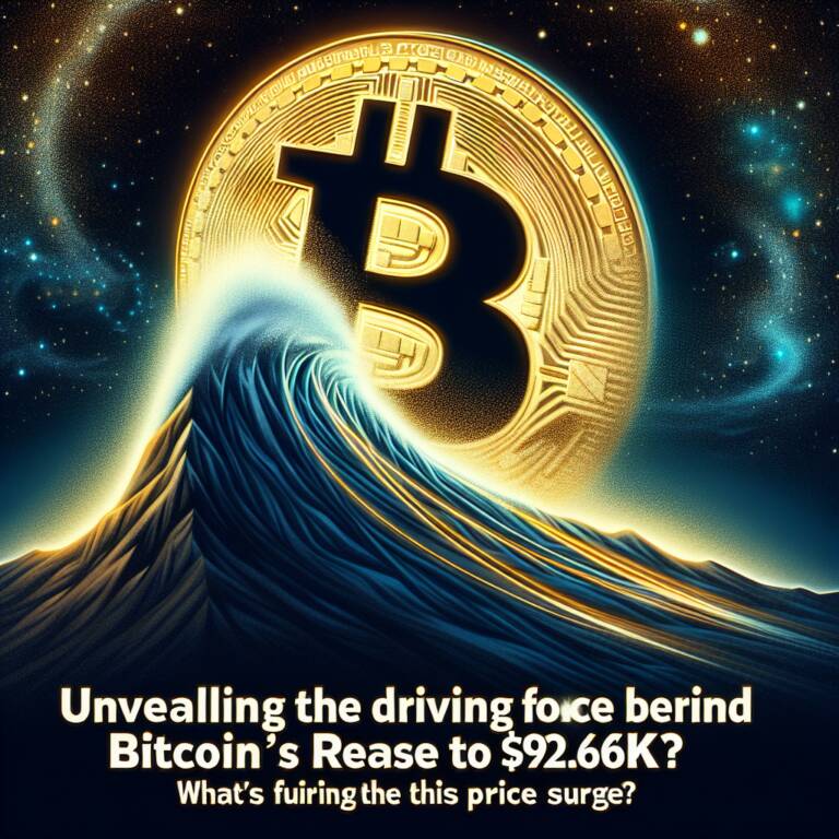 Unveiling The Driving Force Behind Bitcoin's Breakout To $92.6k: What's Fueling The Price Surge?