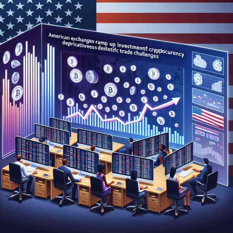 American Exchanges Ramp Up Investments In Cryptocurrency Derivatives Despite Trade Challenges