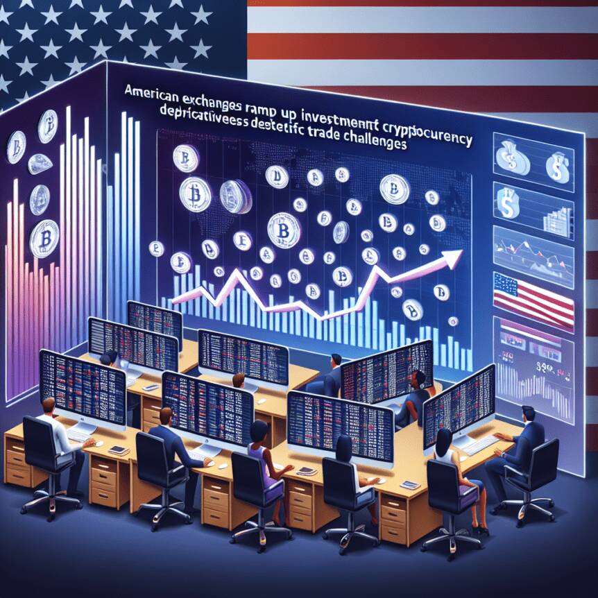American Exchanges Ramp Up Investments In Cryptocurrency Derivatives Despite Trade Challenges