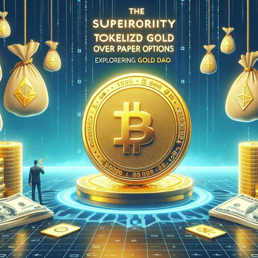 The Superiority of Tokenized Gold Over Paper Options: Exploring Gold DAO The Superiority Of Tokenized Gold Over Paper Options: Exploring Gold Dao
