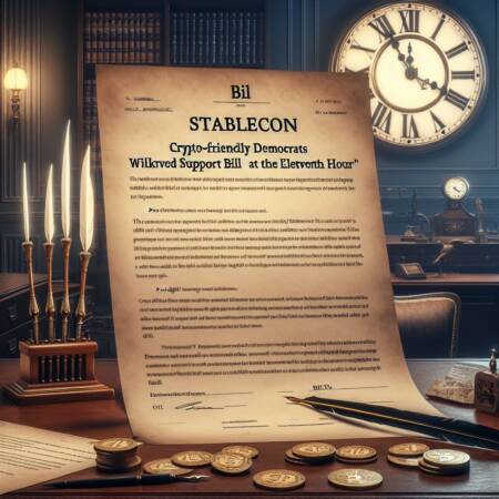 Crypto-friendly Democrats Withdraw Support For Stablecoin Bill At The Eleventh Hour