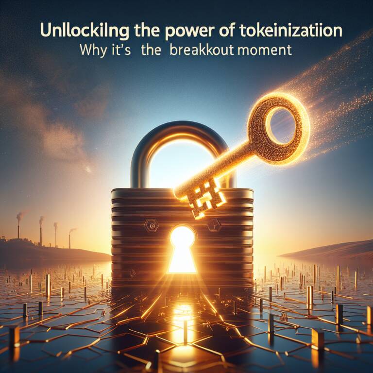 'unlocking The Power Of Tokenization: Why It's The Breakout Moment'
