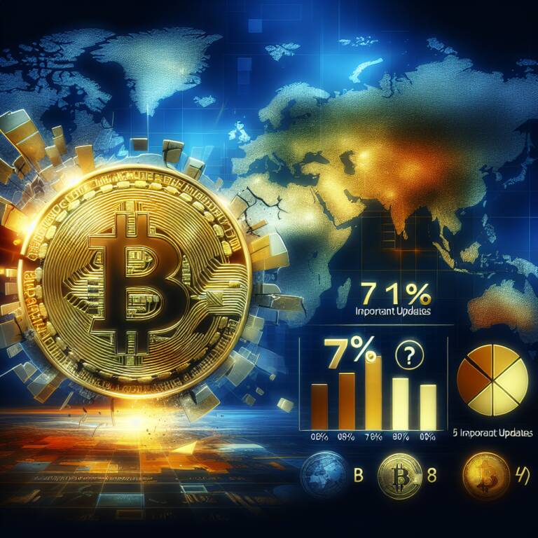 Bitcoin's Dominance Plummets To 71%: 5 Important Updates For This Week