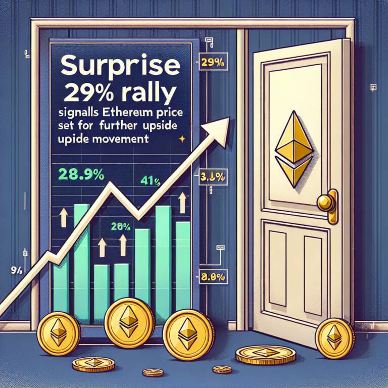 Surprise 29% Rally Signals Ethereum Price Set For Further Upside Movement