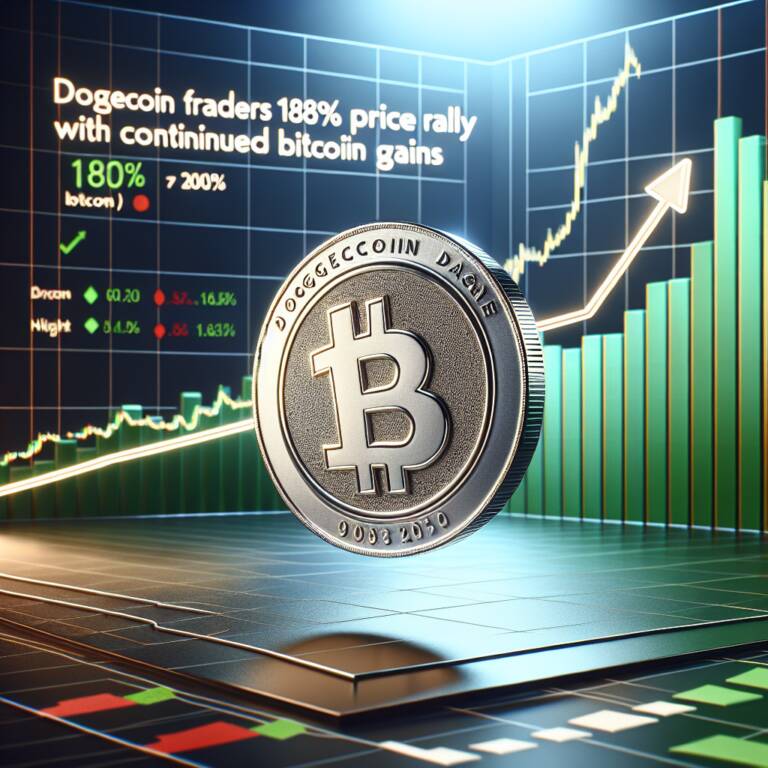 Dogecoin Traders Forecast 180% Price Rally With Continued Bitcoin Gains