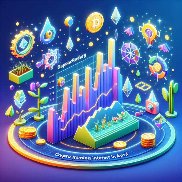 Drop In Crypto Gaming Interest In April Leads To Healthier Ecosystem, According To Dappradar