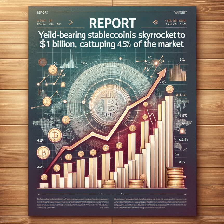 Report: Yield-bearing Stablecoins Skyrocket To $11b, Capturing 4.5% Of The Market