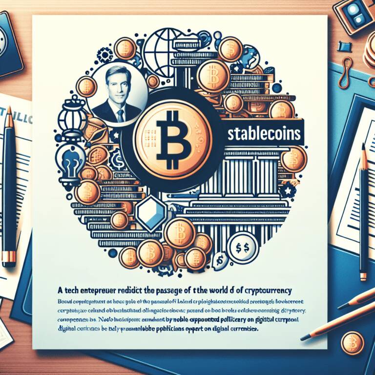 David Sacks Predicts Stablecoin Bill Will Pass, Says Trump's Crypto Czar
