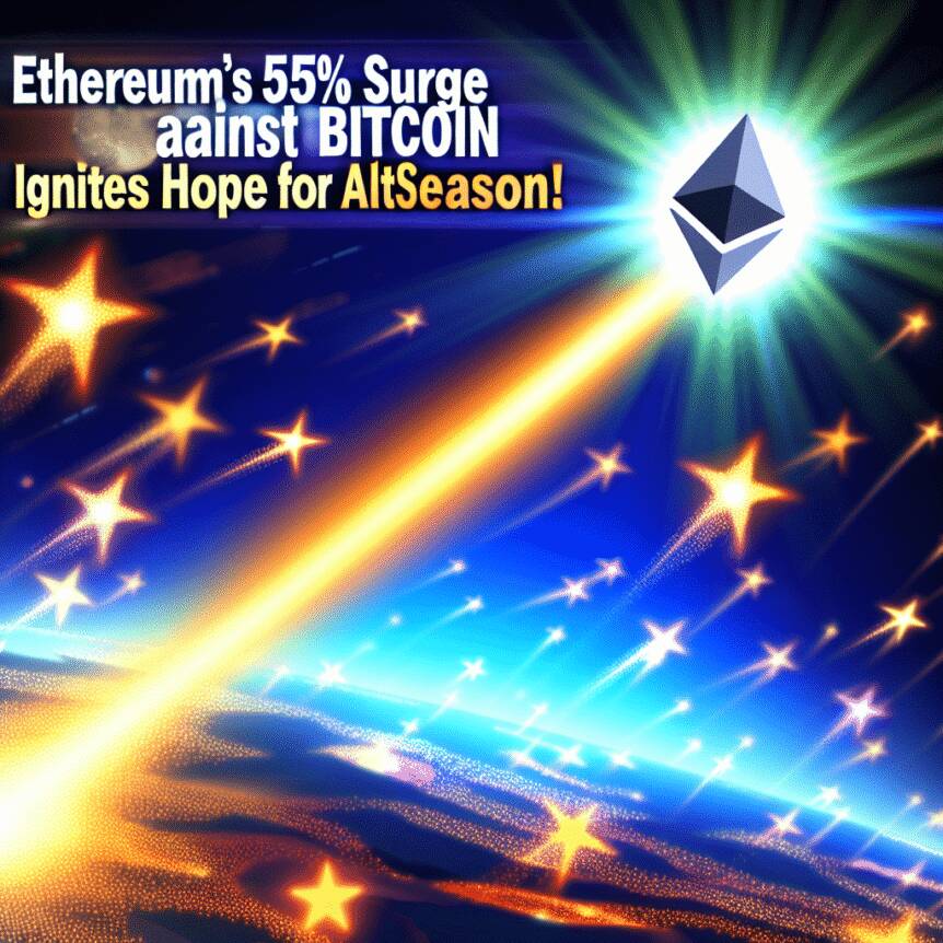 Ethereum's 55% Surge Against Bitcoin Ignites Hope For Altseason!