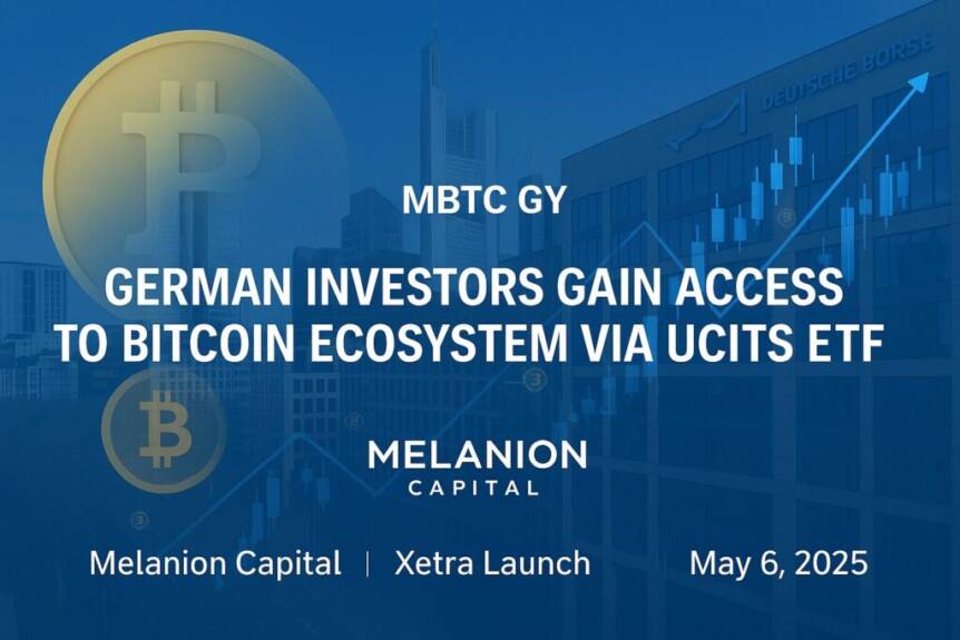 Melanion Capital’s Bitcoin Equities Ucits Etf Listed On Xetra For