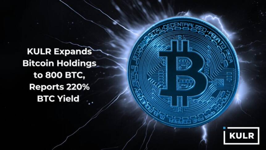 KULR Expands Bitcoin Holdings to 800 BTC, Reports 220.2% BTC Yield Kulr Expands Bitcoin Holdings To 800 Btc, Reports 220.2% Btc Yield