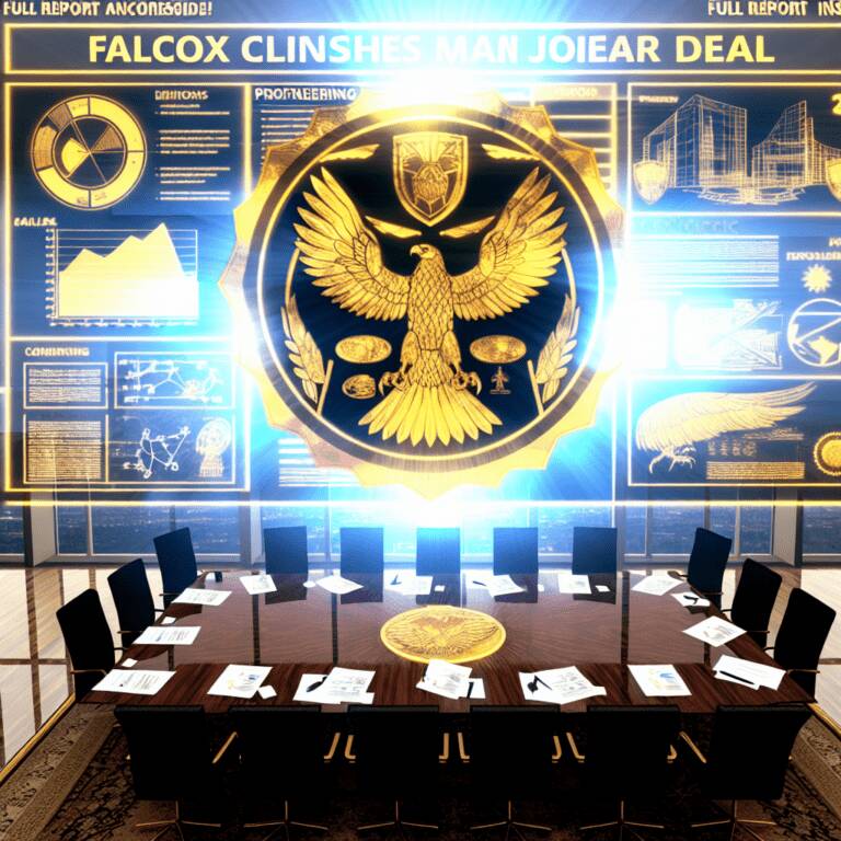 Falconx Clinches Major Deal, Acquires Monarq Stake – Full Report Inside!