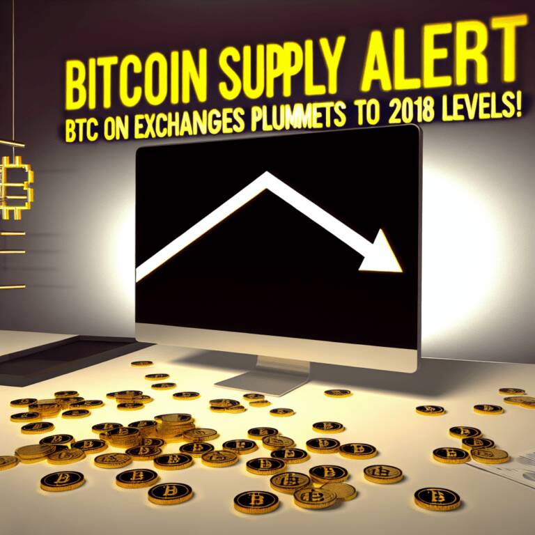 Bitcoin Supply Alert: Btc On Exchanges Plummets To 2018 Levels!