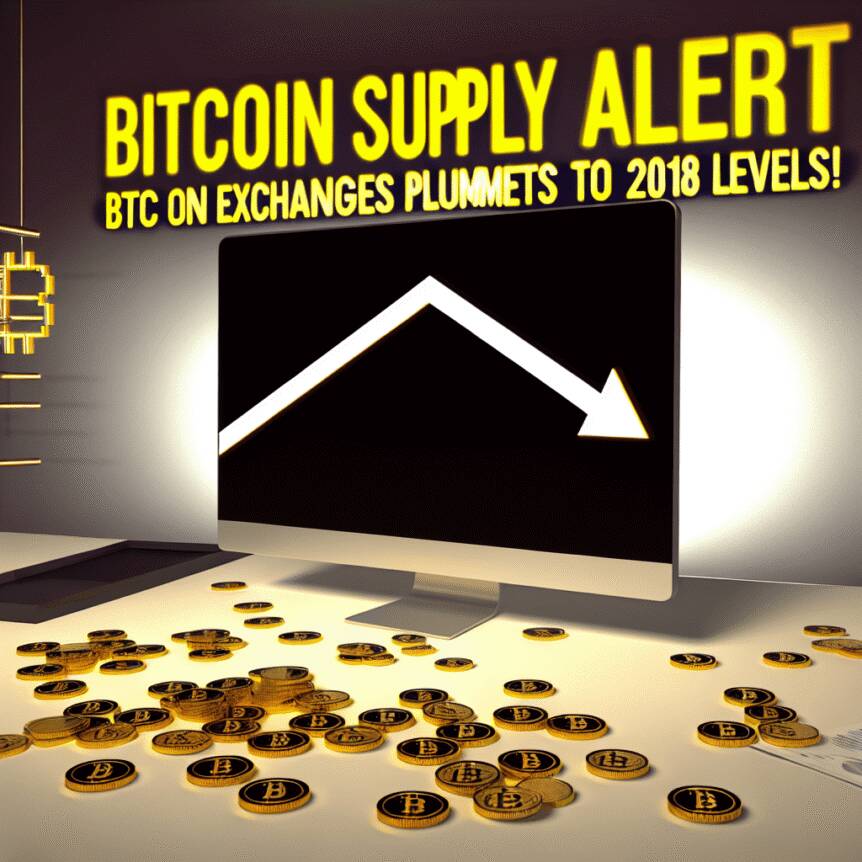 Bitcoin Supply Alert: Btc On Exchanges Plummets To 2018 Levels!