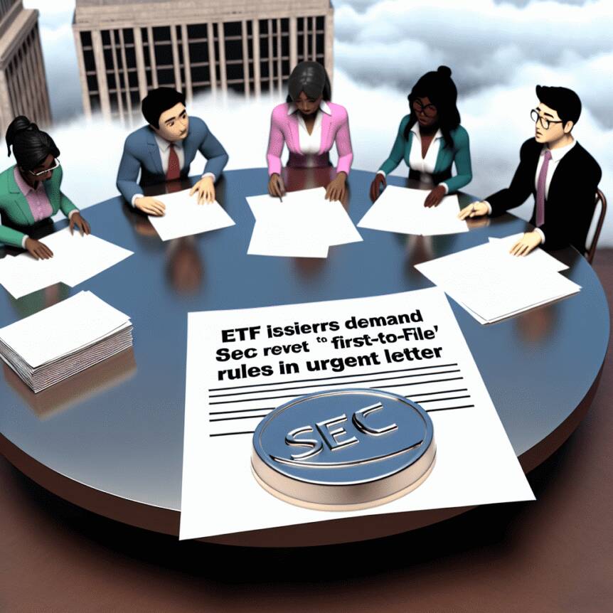 Etf Issuers Demand Sec Revert To 'first-to-file' Rules In Urgent Letter