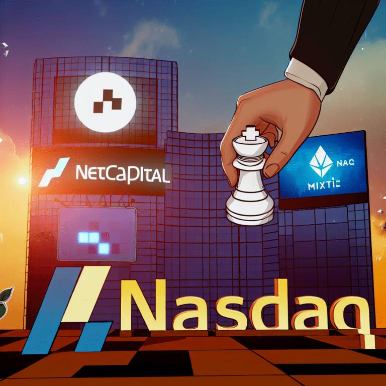 Nasdaq's Netcapital Acquires Crypto Firm Mixie: A Strategic Move!