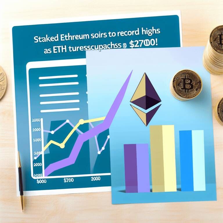 Staked Ethereum Soars To Record Highs As Eth Surpasses $2700!