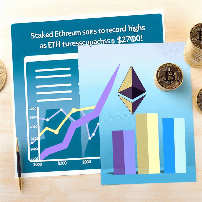 Staked Ethereum Soars to Record Highs as ETH Surpasses $2700! Staked Ethereum Soars To Record Highs As Eth Surpasses $2700!
