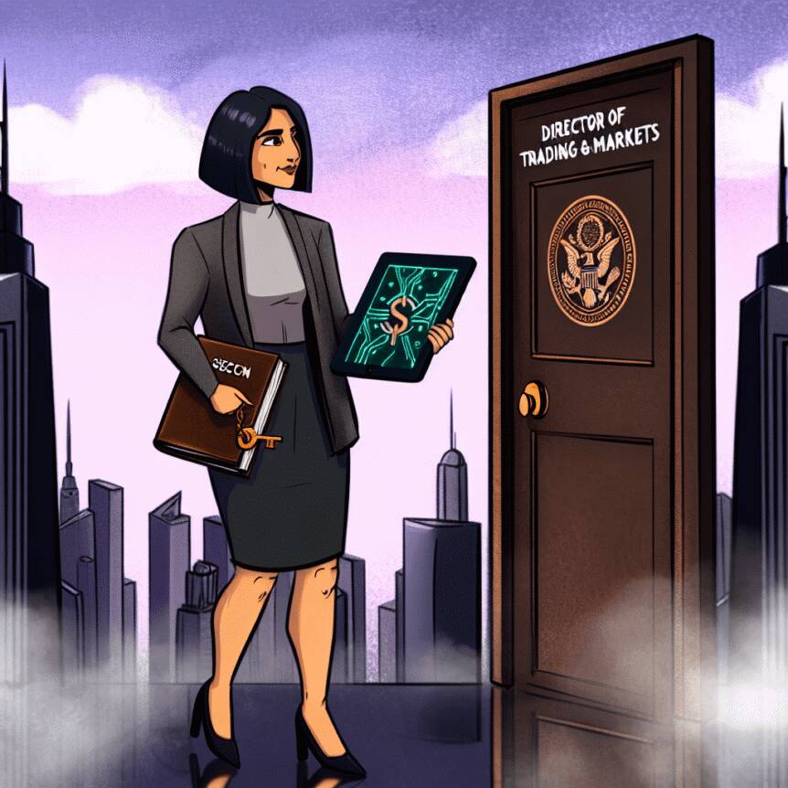Former Blockchain Exec Appointed Sec Director Of Trading & Markets