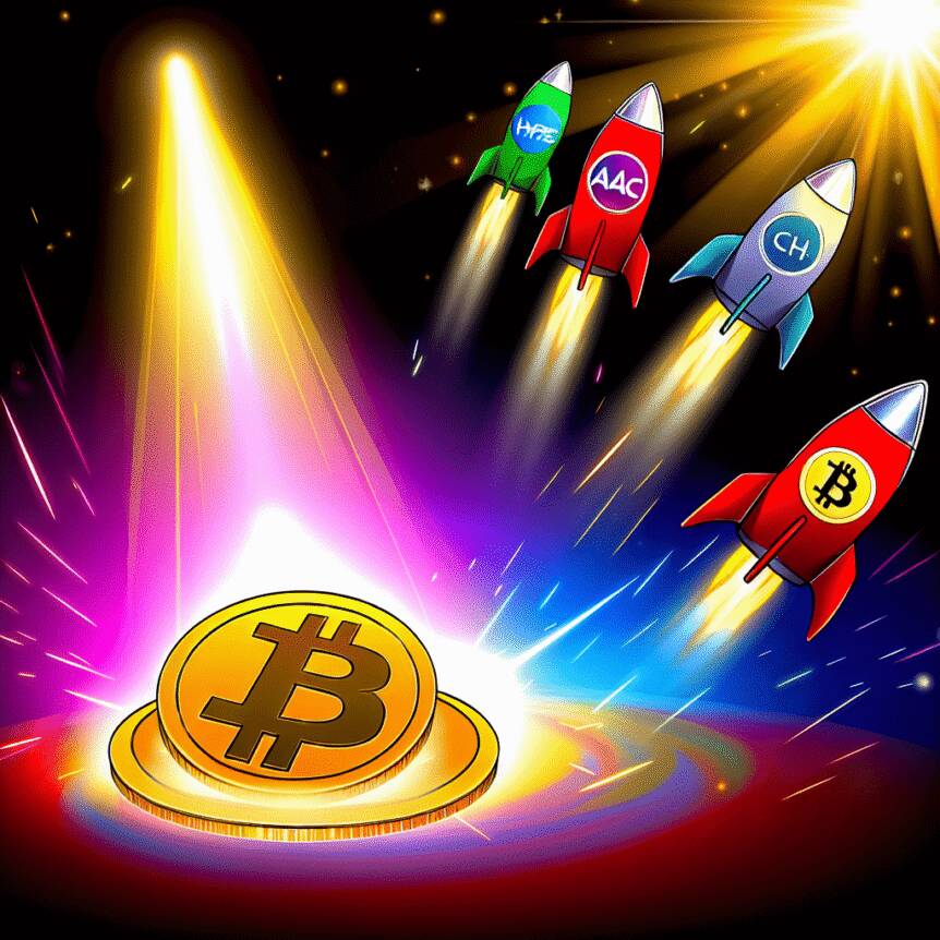 Bitcoin Clings To $105k High; Hype, Aave, Bch, Okb Set To Propel Altcoins