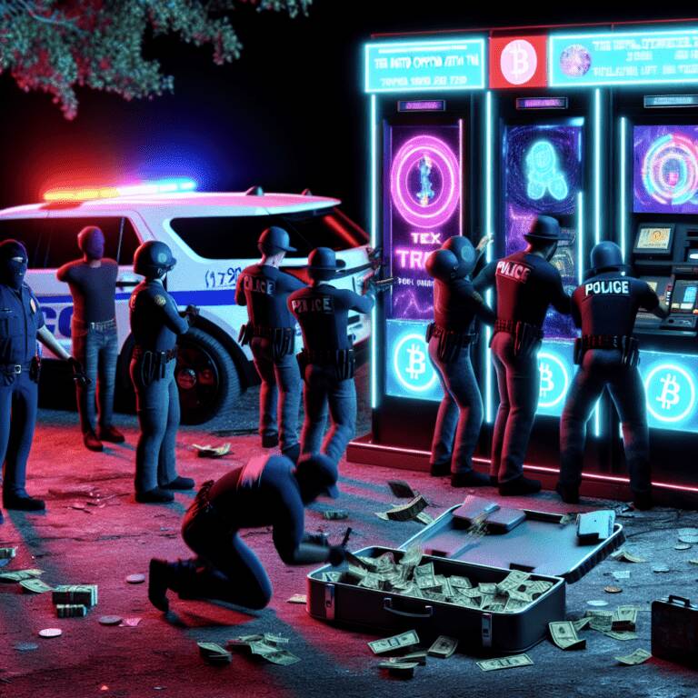 Texas Police Break Into Crypto Atm To Retrieve $25k From Scam
