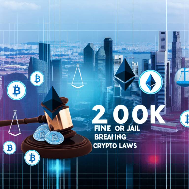 Face A $200k Fine Or Jail For Breaking Singapore's New Crypto Laws