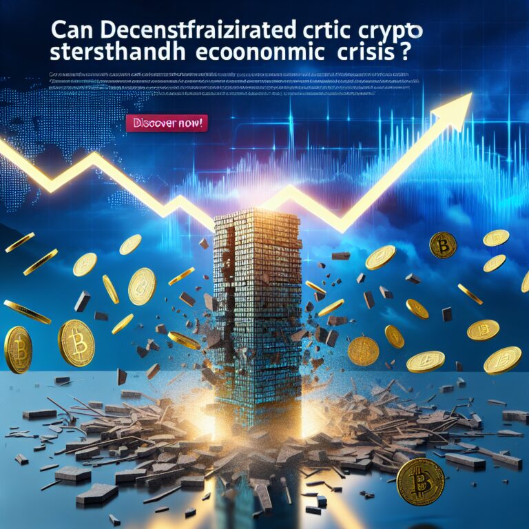 Can Decentralized Crypto Withstand Economic Crises? Discover Now!