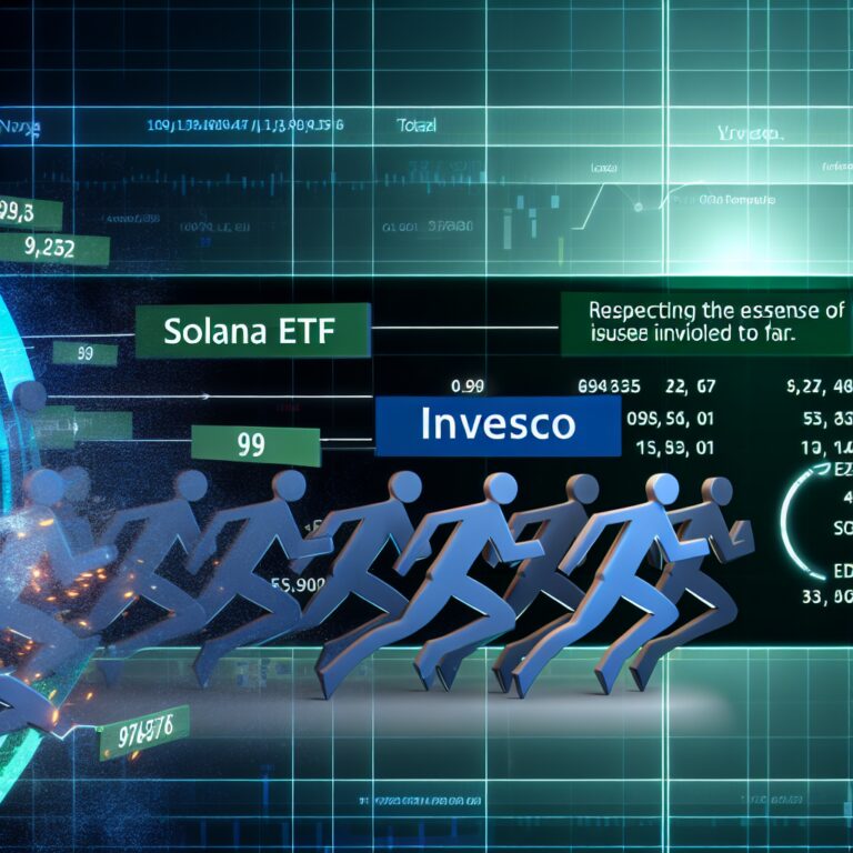 Invesco Joins Race With New Solana Etf - Total Rises To 9 Issuers!
