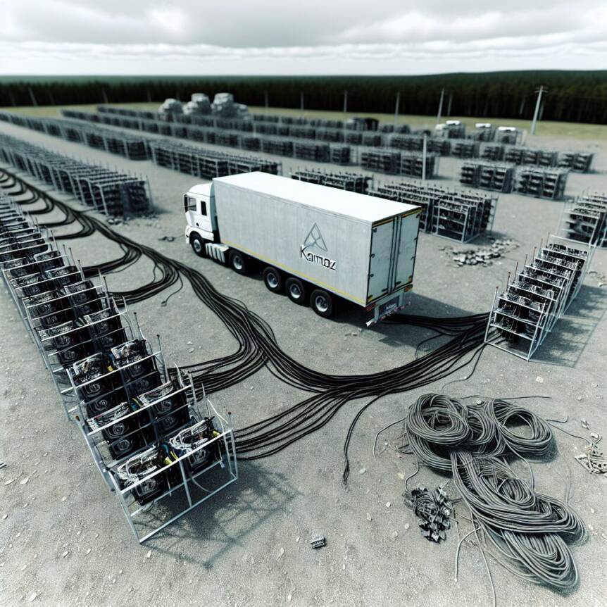 95 Rigs, 1 Kamaz Truck: Inside The Busted Mobile Russian Crypto Farm