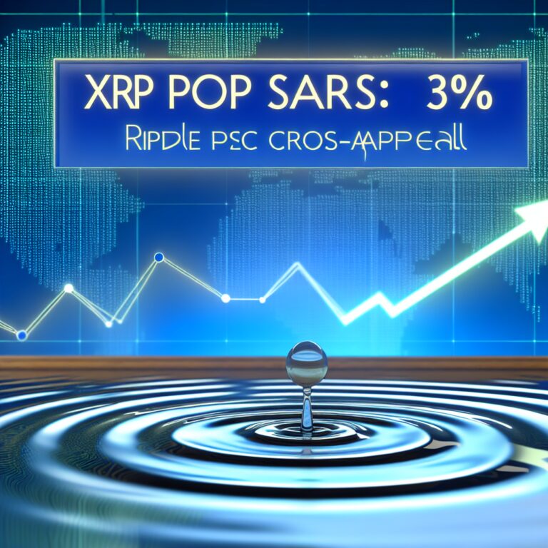 Xrp Soars 3%: Ripple Drops Sec Cross-appeal, Says Garlinghouse