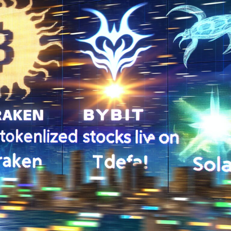 Trade Tokenized Stocks Live On Kraken, Bybit & Solana Defi Platforms!