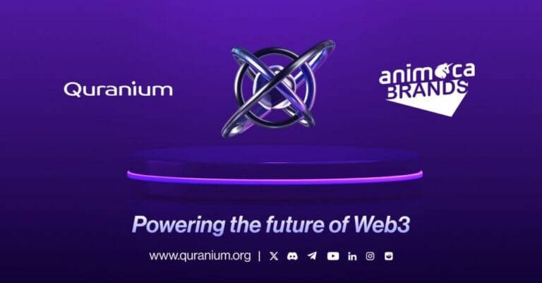 Quranium, The Quantum-secure Convergence Layer For Ai, Web3, And The Next Internet, Secures Investment From Animoca Brands