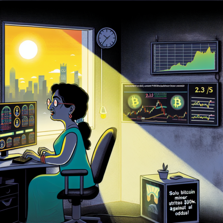 Solo Bitcoin Miner Strikes $350k On 2.3 Ph/s Against All Odds!