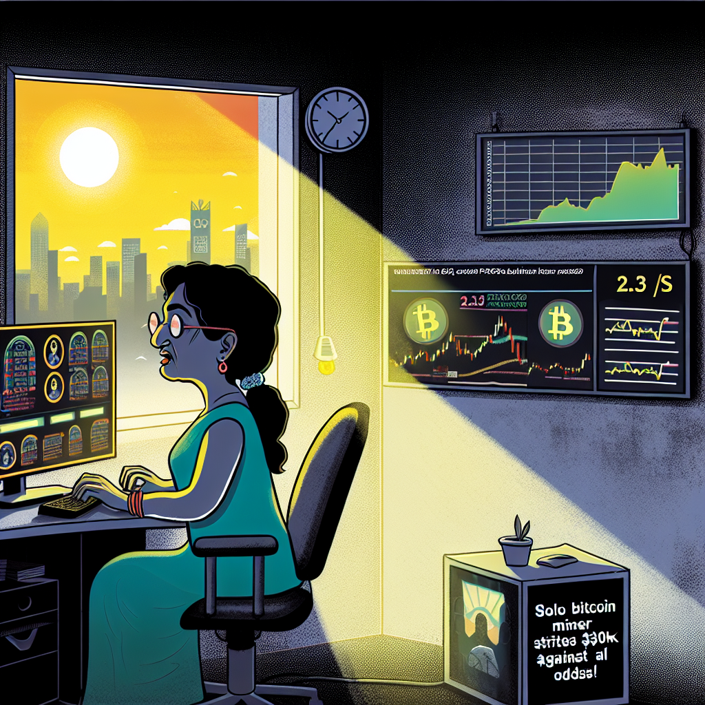 Solo Bitcoin Miner Strikes $350k On 2.3 Ph/s Against All Odds!