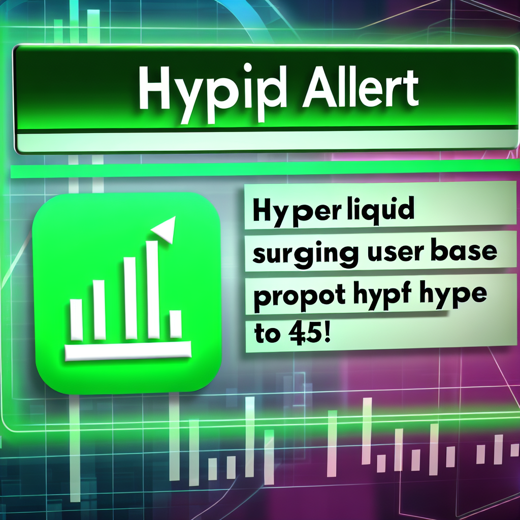 Hyperliquid Alert: Surging User Base May Propel Hype To $45!